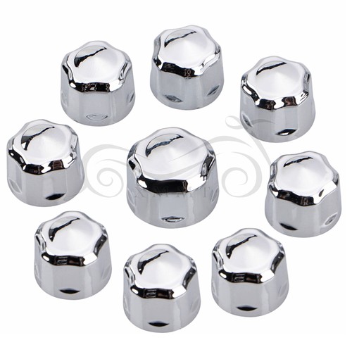 #70003 Diamond-Cut Crown Bolt Cap Set For Harley Ultra Limited Low FLHTKL FLHTK - Picture 3 of 11