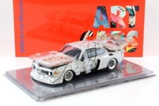 1:18 MINICHAMPS 1976 BMW 3.0 CSL ART CAR FRANK STELLA