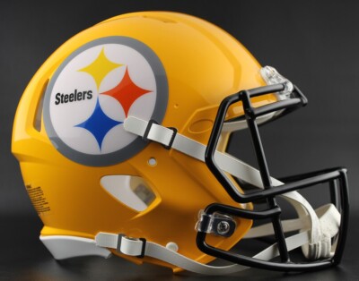 Transparent Steelers Throwback Helmet Pittsburgh Steelers Riddell