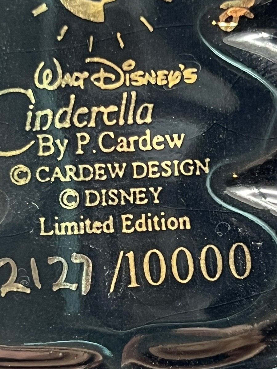 Vtg Paul Cardew Design 1996 Limited Edition Cinderella Disney Tea