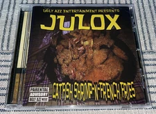 JULOX - CATFISH SHRIMP-N-FRENCH FRIES CD SUPER RARE DENVER GANGSTA RAP G-FUNK