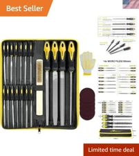 26Pcs High-Carbon Steel File Set - Precision Woodworking & Metal Tools