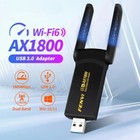 1800Mbps WiFi 6 USB Adapter Dual Band 2.4G/5Ghz Wireless WiFi Receiver 