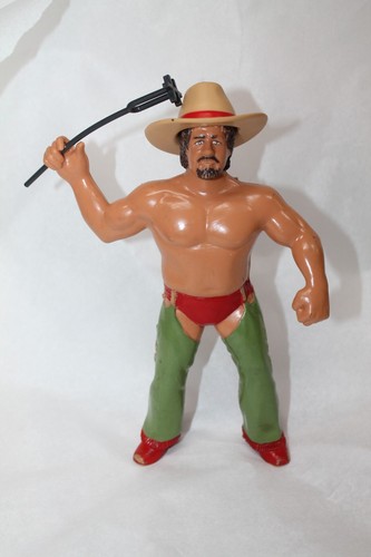 1985 LJN WWF Terry Funk w/Branding Iron/Hat Wrestl...