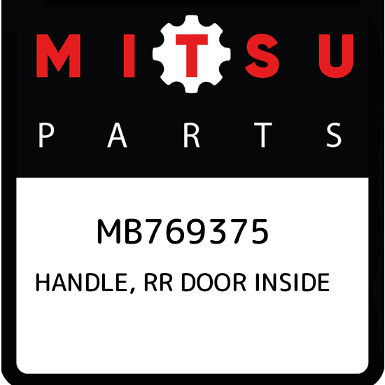 MB769375 Mitsubishi Handle, rr door inside MB769375, New Genuine  