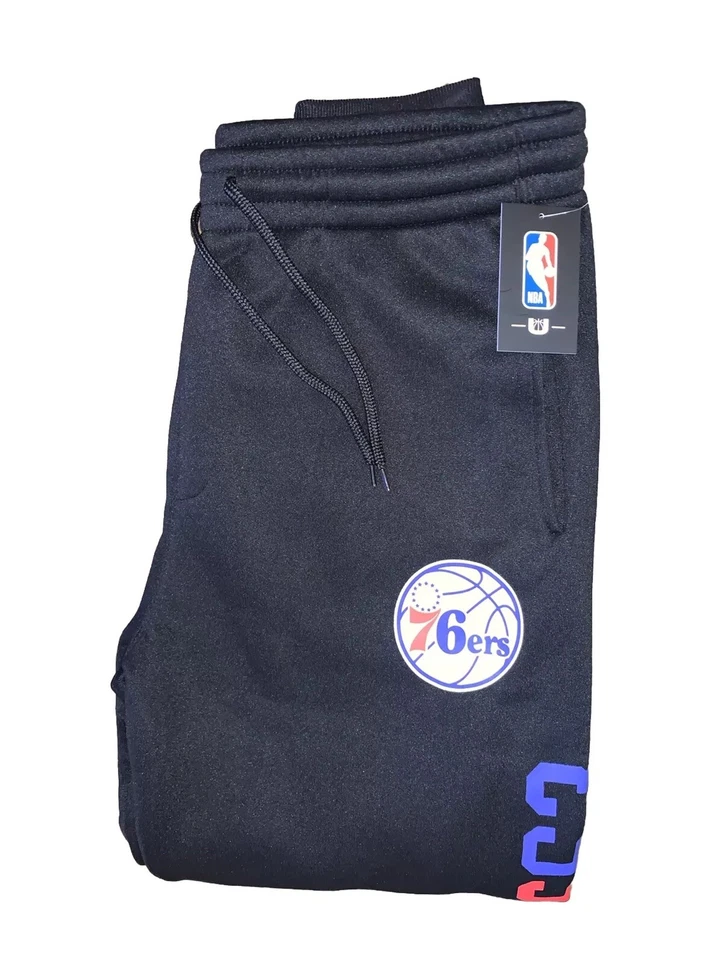 NUEVO CON ETIQUETAS Para Hombres Philadelphia 76ers “1963” PANTALONES DEPORTIVOS SELLO DE TIEMPO-XL-NBA Foto 3 de 4