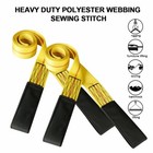 2" x 6'Feet Nylon Web Flat Lifting Sling Tow Strap Flat Loop Lift Straps 9000LBS — photo 3