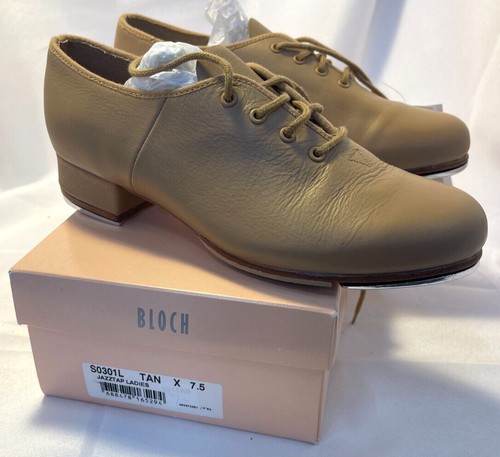 Bloch Jazz Tap Dance Shoes Size 7.5