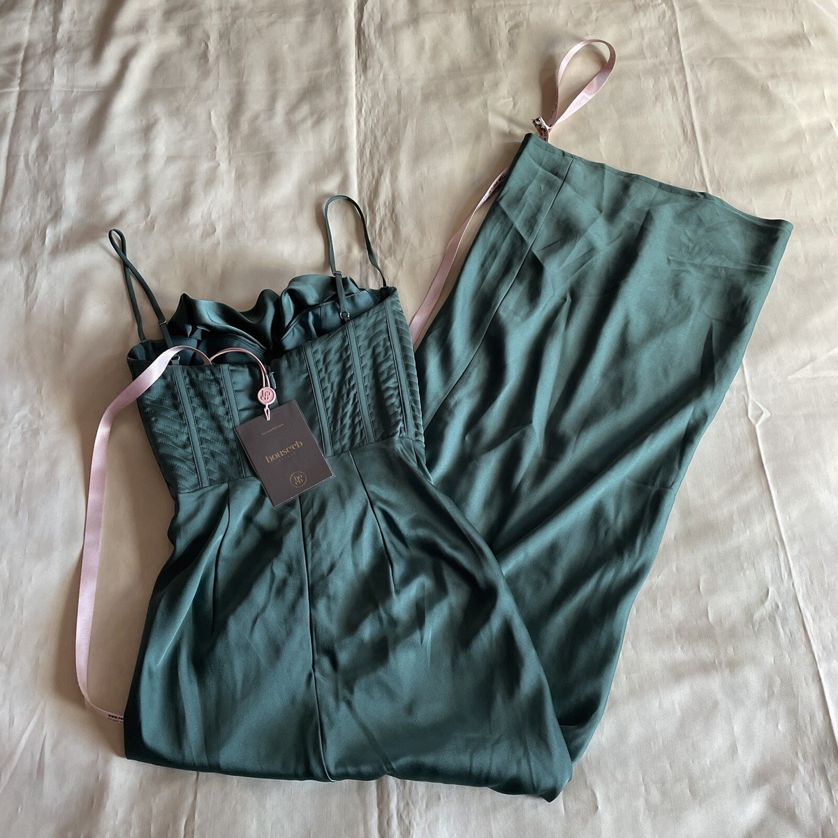 NEW! House of CB- Green Forest Charmaine Corset Maxi Dress Silk Satin Size XS | eBay NEW! House of CB- Green Forest Charmaine Corset Maxi Dress Silk Satin Size XS | eBay