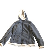 Waterproof Jacket Girls Gray Size Small