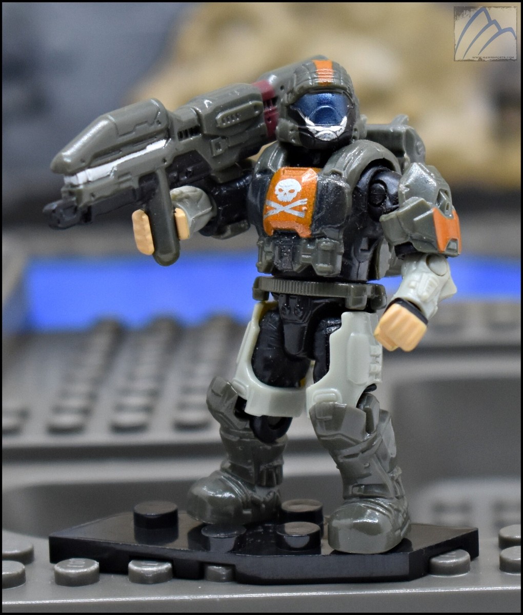ゲームキャラクター HALO ODST HALO UNSC ODST DUTCH HEROES SERIES 7 MEGA CONSTRUX MINI FIGURE