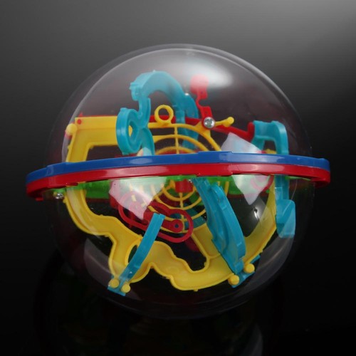100 Hindernisse 3D Labyrinth Magic Intellect Ball Balance Puzzle Spielzeug - Bild 8 von 12