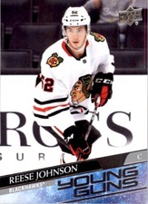 2020-21 Upper Deck Young Guns Reese Johnson RC Chicago Blackhawks #725