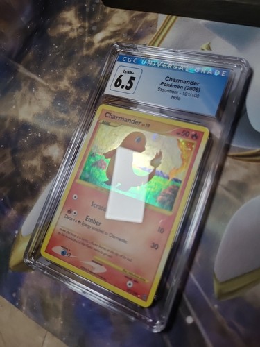 Pokemon charmander Stormfront 101/100 secret rare cgc 6.5 ex/ near mint - Picture 2 of 4