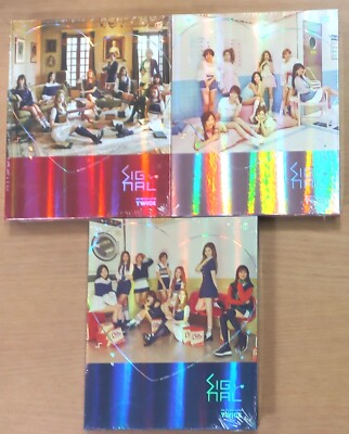 TWICE Signal (4th Mini Album) + Store Gift Photos | eBay