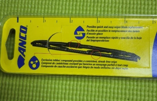 ANCO 31-15 15" Limpiaparabrisas Kwikconnect NUEVO Y SELLADO Juego de 2 Cuchillas Foto 3 de 4