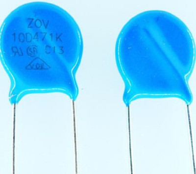 10mm Dia Blue Metal Oxide Varistor , Mov Electronic Device With Leads - View #7