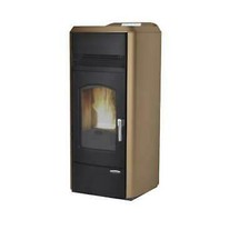 LAMINOX TL28IZ BRONZO VICTORIA IDRO LUX STUFA A PELLET 28 KW 500/770 m³ 20 L
