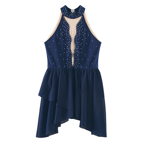 Kinder Mädchen Kleid Tüllröcke Tanzkleidung Durchsichtiges Mesh Trikot Kostüme- - Bild 10 von 88