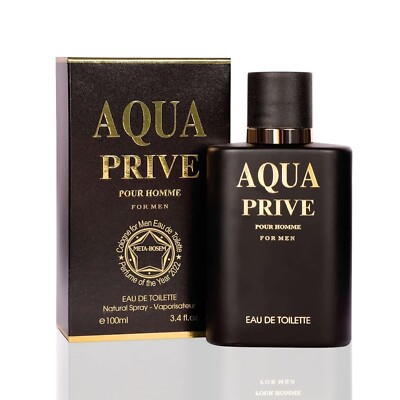 Aqua Prive Eau de Toilette Spray 3.4 OZ New