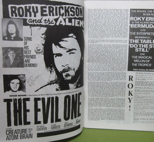 BACK TO COMM fanzine Seeds & Roky Erickson UK underground Gonn interviews 1993 - Picture 2 of 5