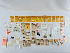 Vintage HO Detail Parts Huge Lot - Detail Associates Cal-Scale NOS Model Trains