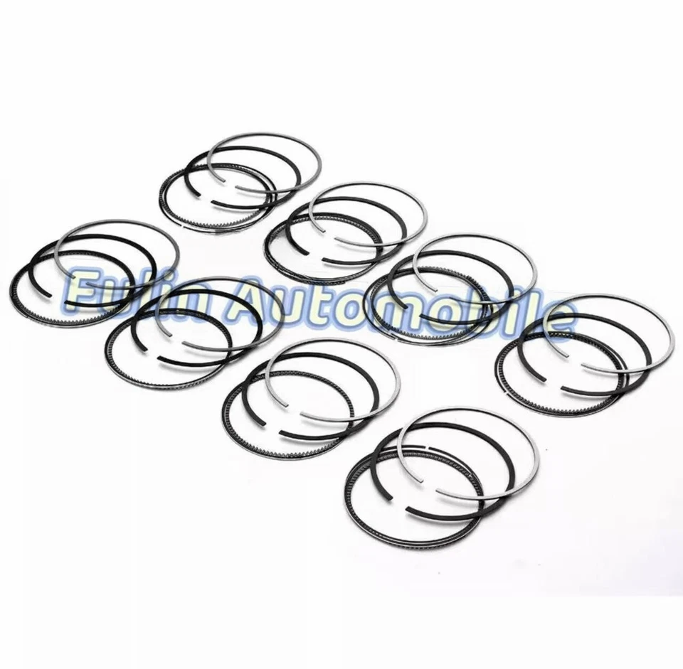 STD 8pcs Piston Rings Set For BMW 550i 750i X5 4.8 N62B48 E60 E61 E65 E53 E70 - Image 2 of 4