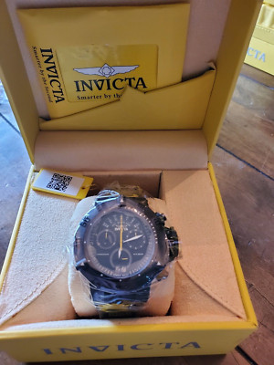 Invicta Mens Wristwatch Chronograph 500MT W/R Model # 10185 Subaqua Noma III
