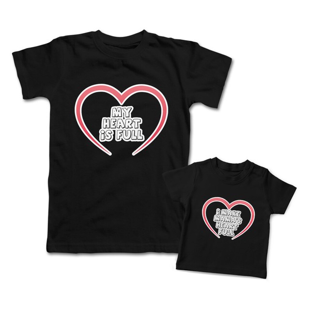 Mama Heart Matching Mommy and Me Outfits