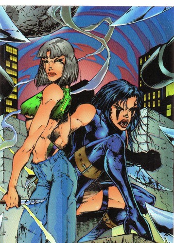 Lethal Strike TC & Stickers / Avengelyne / Bombshells Individual Trading Cards - Foto 12 di 134