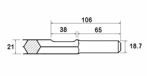 Breaker Hammer Steels Chisel & Point - Choose From Box Fits Many KANGO Models - Picture 2 of 20