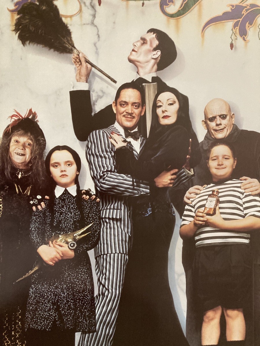 ADDAMS FAMILY MOVIE POSTER Original SS 27x40 ADDAMS FAMILY