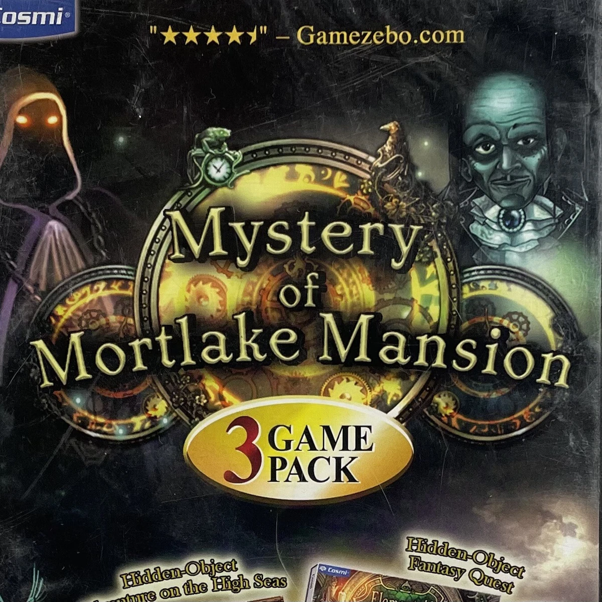 MYSTERY OF MORTLAKE MANSION 3 GAME PACK Hidden Object Brand New 22787611767