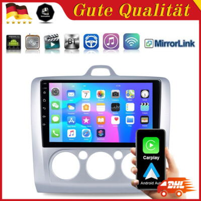 Für 2004-2011 Ford Focus MK2 MK II Android 13 Autoradio BT GPS Navi WIFI Carplay