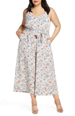 leith piped cami jumpsuit