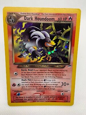 Dark Houndoom 7/105 Pokemon TCG Neo Destiny Holo Rare | eBay Dark Houndoom 7/105 Pokemon TCG Neo Destiny Holo Rare | eBay