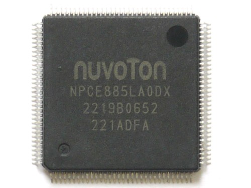 NUVOTON NPCE885LAODX TQFP IC Chip Chipset - 第 1/4 張圖片
