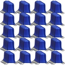 100 Pcs Drawstring Backpack Bulk Drawstring Bags Cinch Sack for Gym Yoga