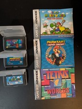Super Circuit, Super Mario World, And Tetris Worlds for GBA!!!