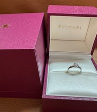 Final Price New BVLGARI Incontro d'Amore Diamond Pt950 D/ VVS2/3EX/0.21ct US4