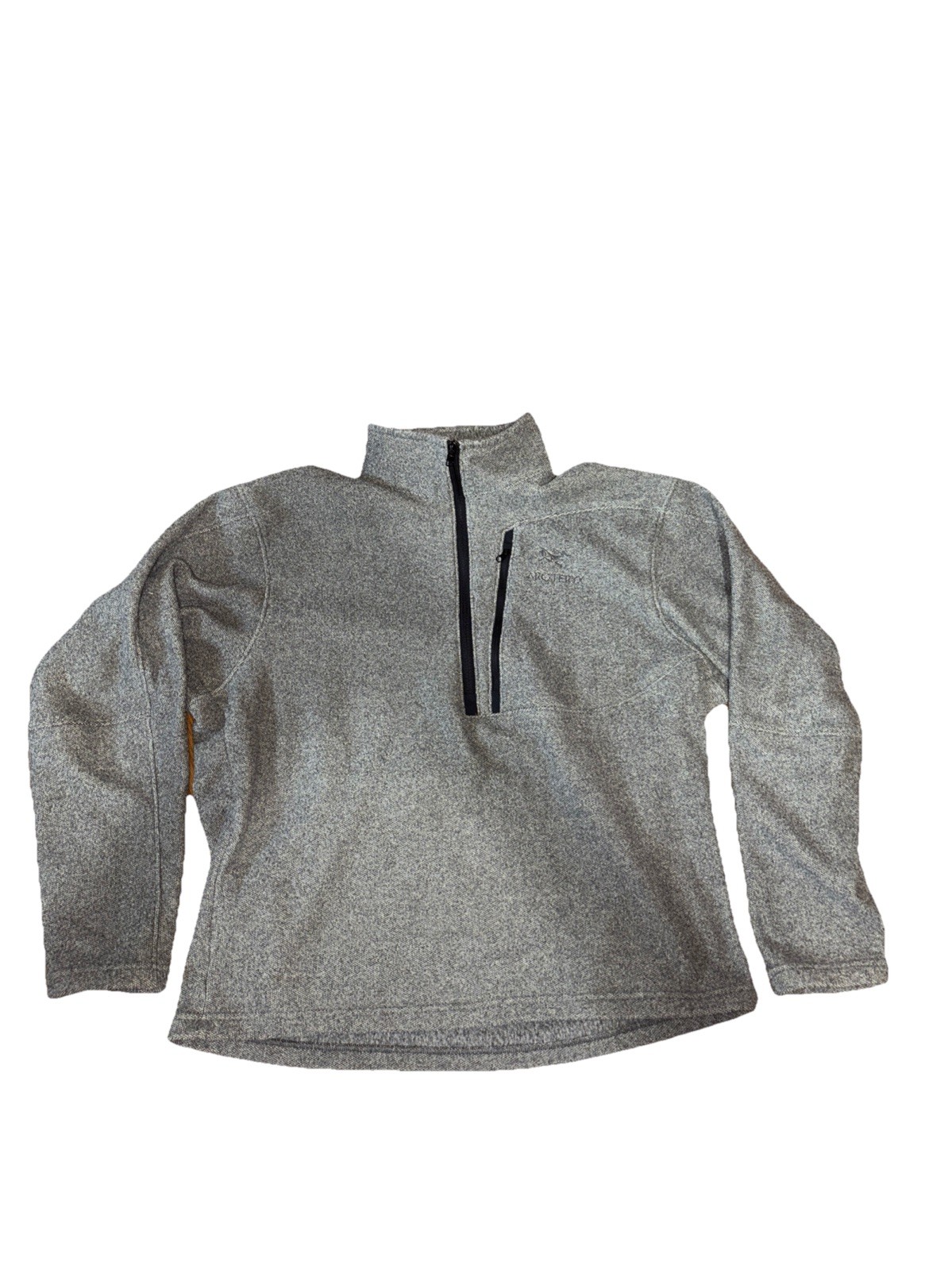 ARC'TERYX Pile Arc’teryx Ponto taglia large made in Canada grigio 1 2 zip Gorpcore