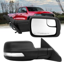 Right Passenger Side Mirror Compatible Side-9 Pins, Textured Back