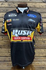 NASCAR #4 Noah Gragson 2025 Rush Trucking New Team Issued Crew Shirt FRM 3XL