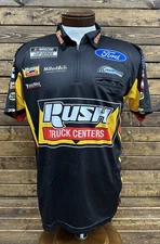 NASCAR #4 Noah Gragson 2025 Rush Trucking New Team Issued Crew Shirt FRM 3XL