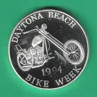 DAYTONA BEACH BIKE WEEK 1994     .999 SILVER ROUND