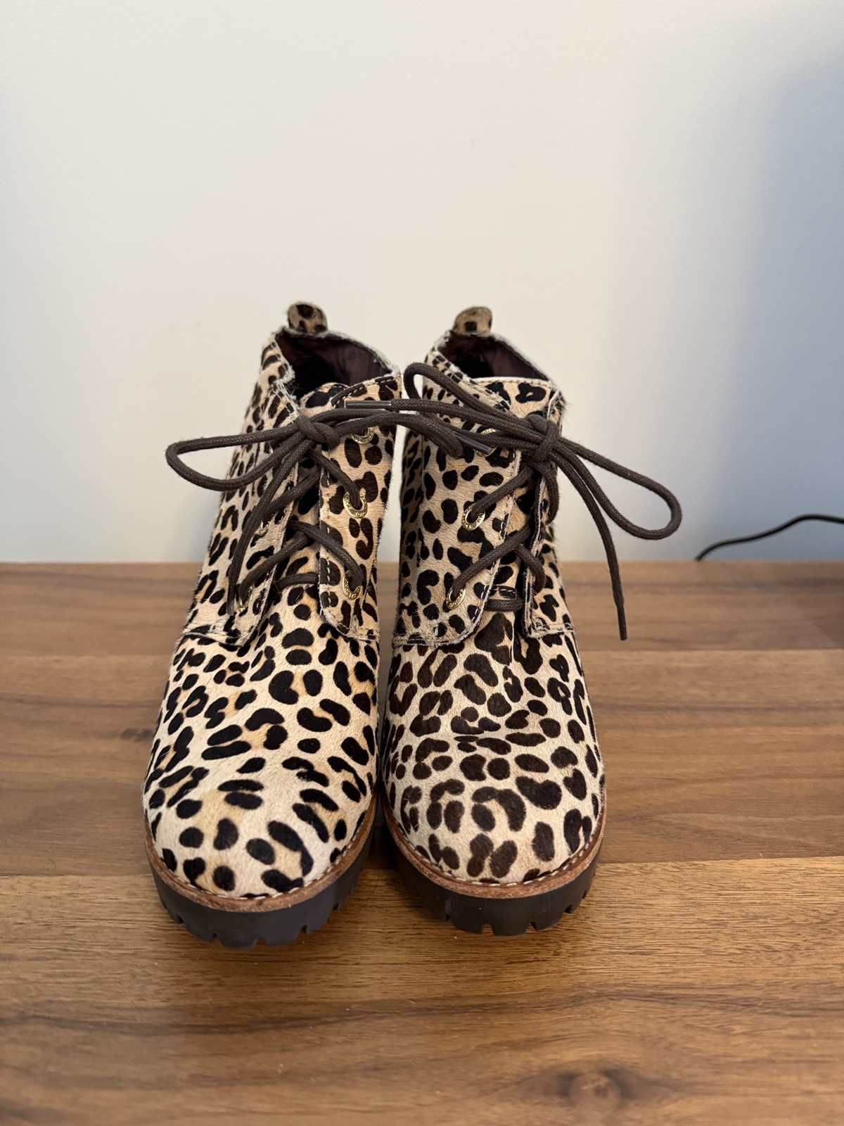 **Excellent Condition ** Sperry Leopard Print Hai… - image 1