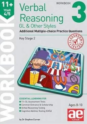 11+ Verbal Reasoning Year 4/5 GL and Other Styl, Curran Paperback..