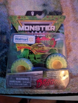 monster jam zombie invasion dragon special edition Walmart exclusive