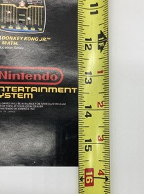 "The Nintendo Game Plan" R.O.B. the Robot Nintendo NES Promo Poster Insert ONLY