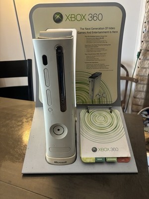 Microsoft Xbox 360 Console Glorifier Display Unit Kiosk Prototype Extremely Rare